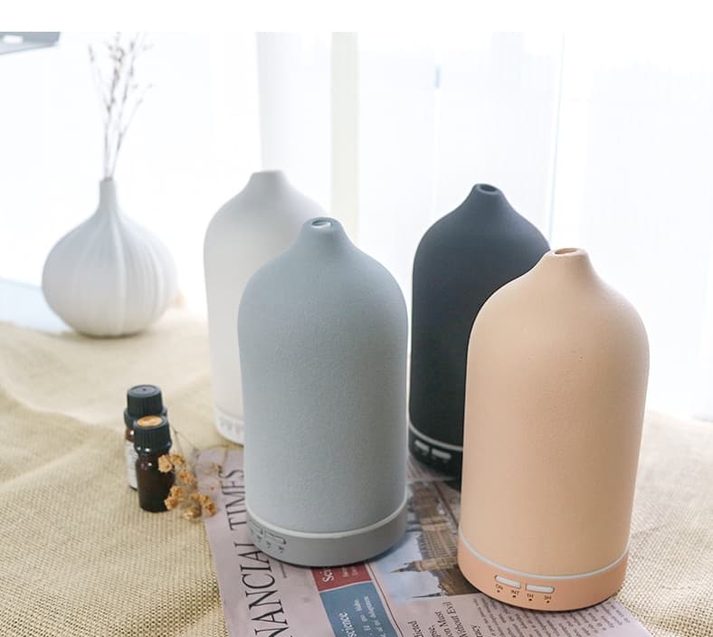 5 Colors Humificador Ceramic Aroma Diffuser Ultrasonic Diffusers Ceramic Humidifier